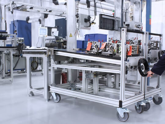 Manual Production Systems, Aluminum Framing